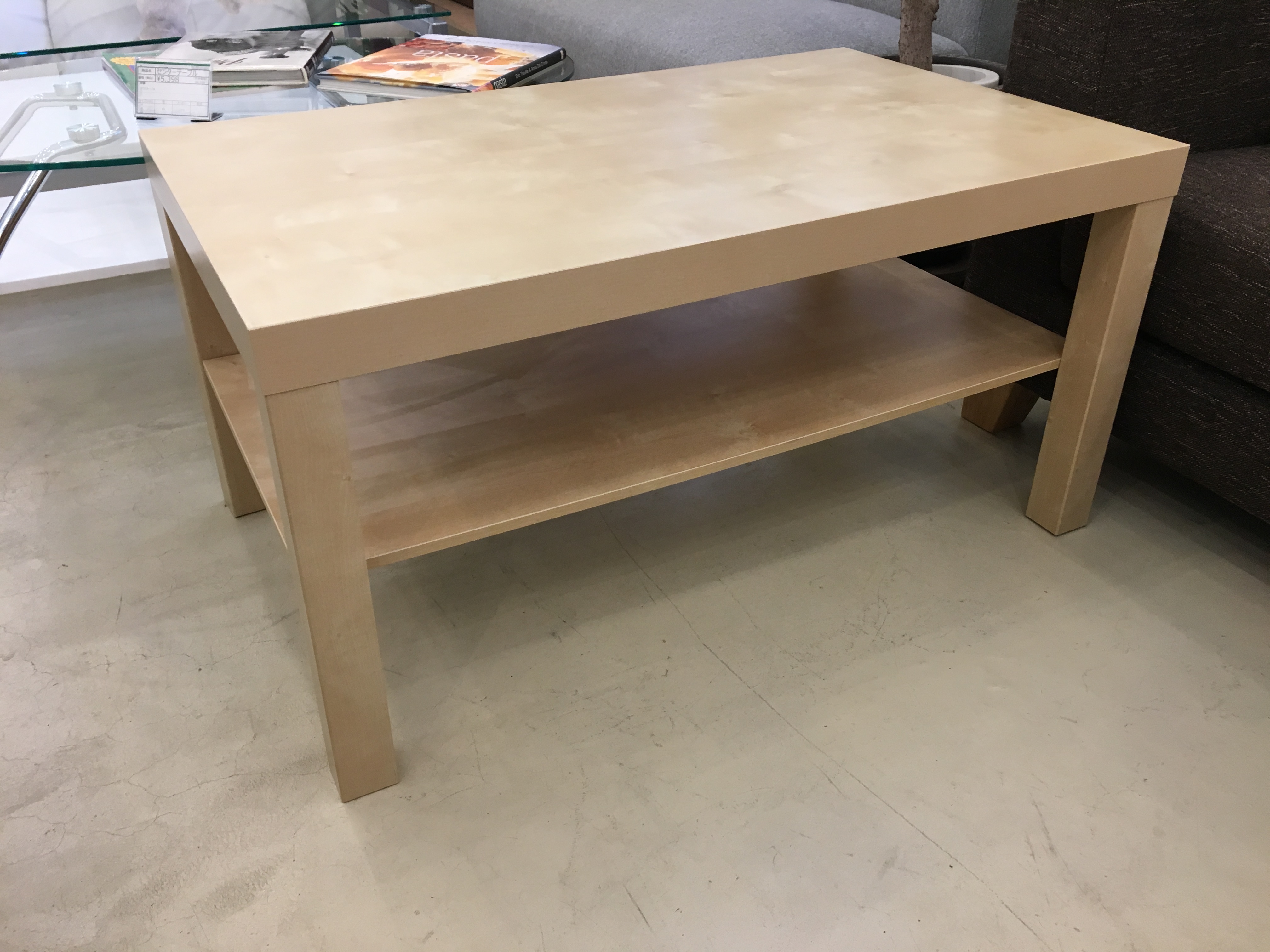 センターテーブル IKEA ナチュラル