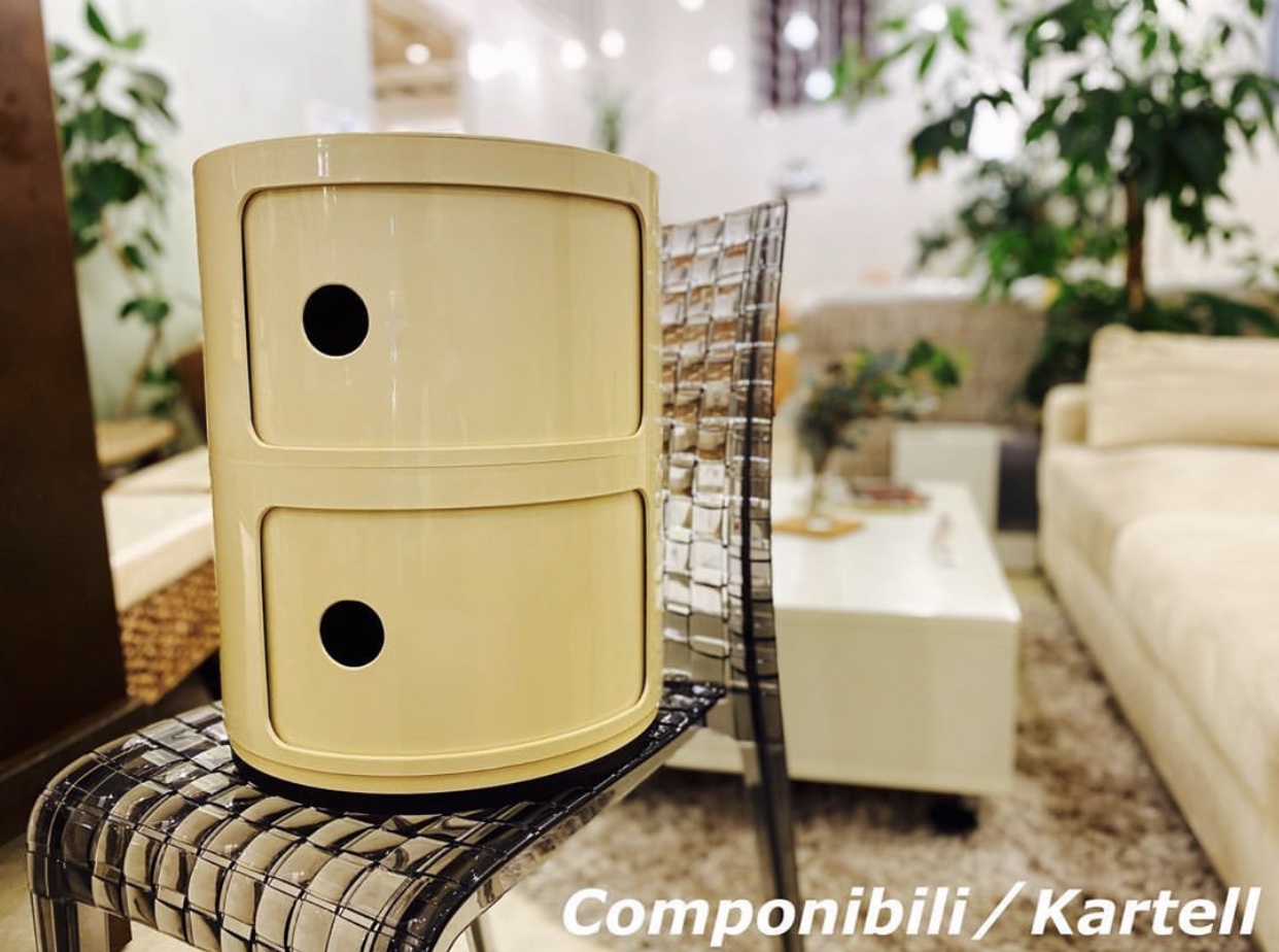 kartell - 正規品 kartell カルテル コンポニビリ 2段 白の+spbgp44.ru