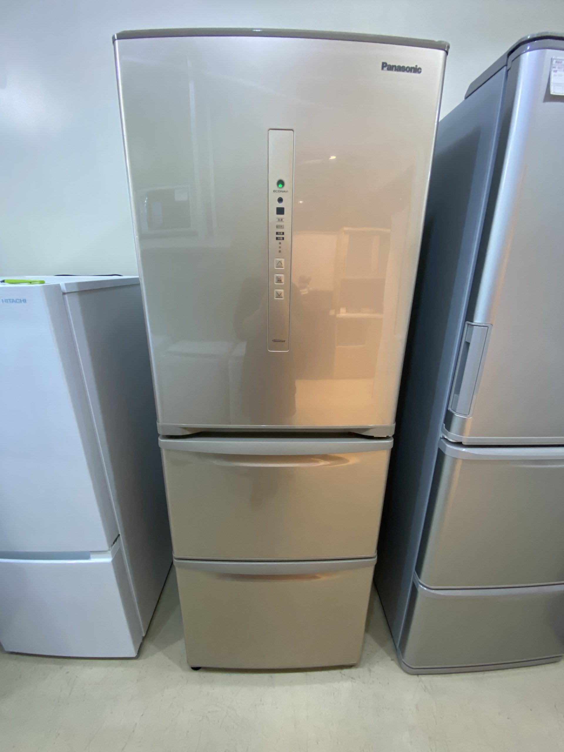 冷蔵庫／パナソニック／Panasonic／NR-C340C-N／2019年製／3D／335L 