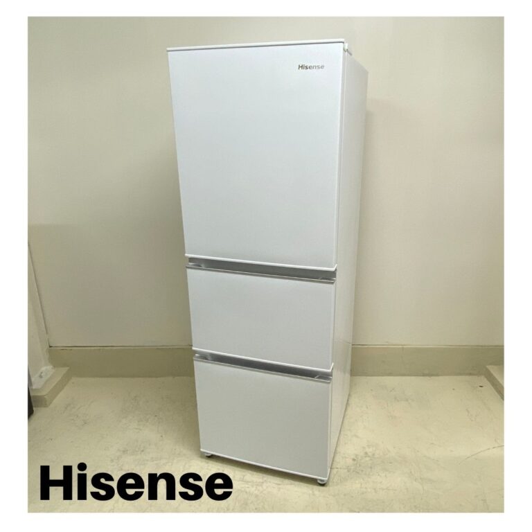 ハイセンス／Hisense／冷蔵庫／3ドア／282L／HR-D2801W／2020年製