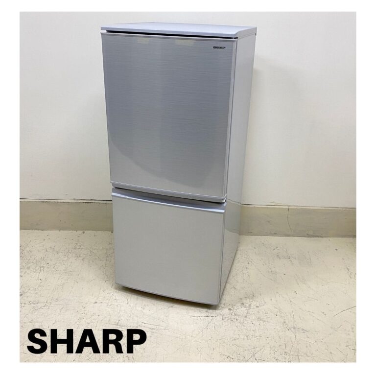 シャープ／SHARP／冷蔵庫／2ドア／137L／SJ-D14E／2019年製 | 宇都宮のリサイクルショップ オトワリバース シャープ／SHARP／ 冷蔵庫／2ドア／137L／SJ-D14E／2019年製