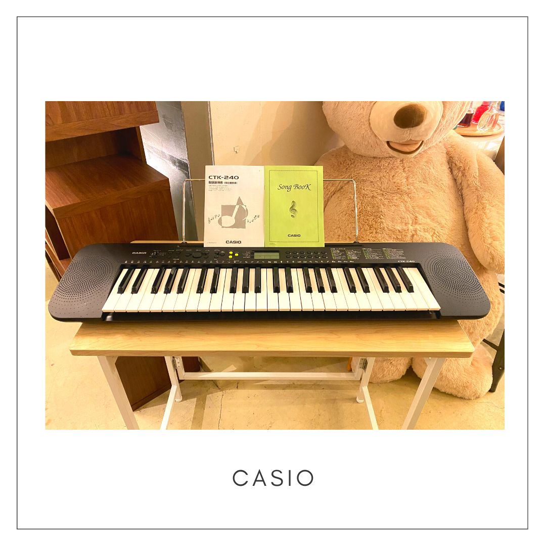 カシオ／CASIO／ベーシックキーボード／49鍵盤／CTK-240／楽器 宇都宮のリサイクルショップ オトワリバース  カシオ／CASIO／ベーシックキーボード／49鍵盤／CTK-240／楽器
