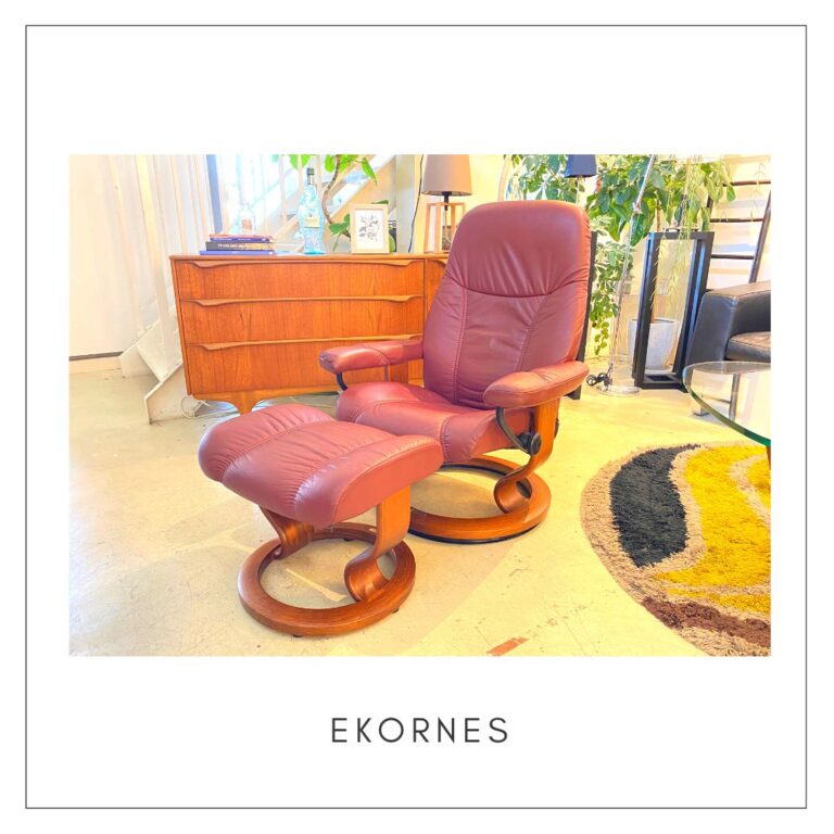 送料無料【送料込み】EKORNES エコーネス 本革 オットマン付き ストレスレス