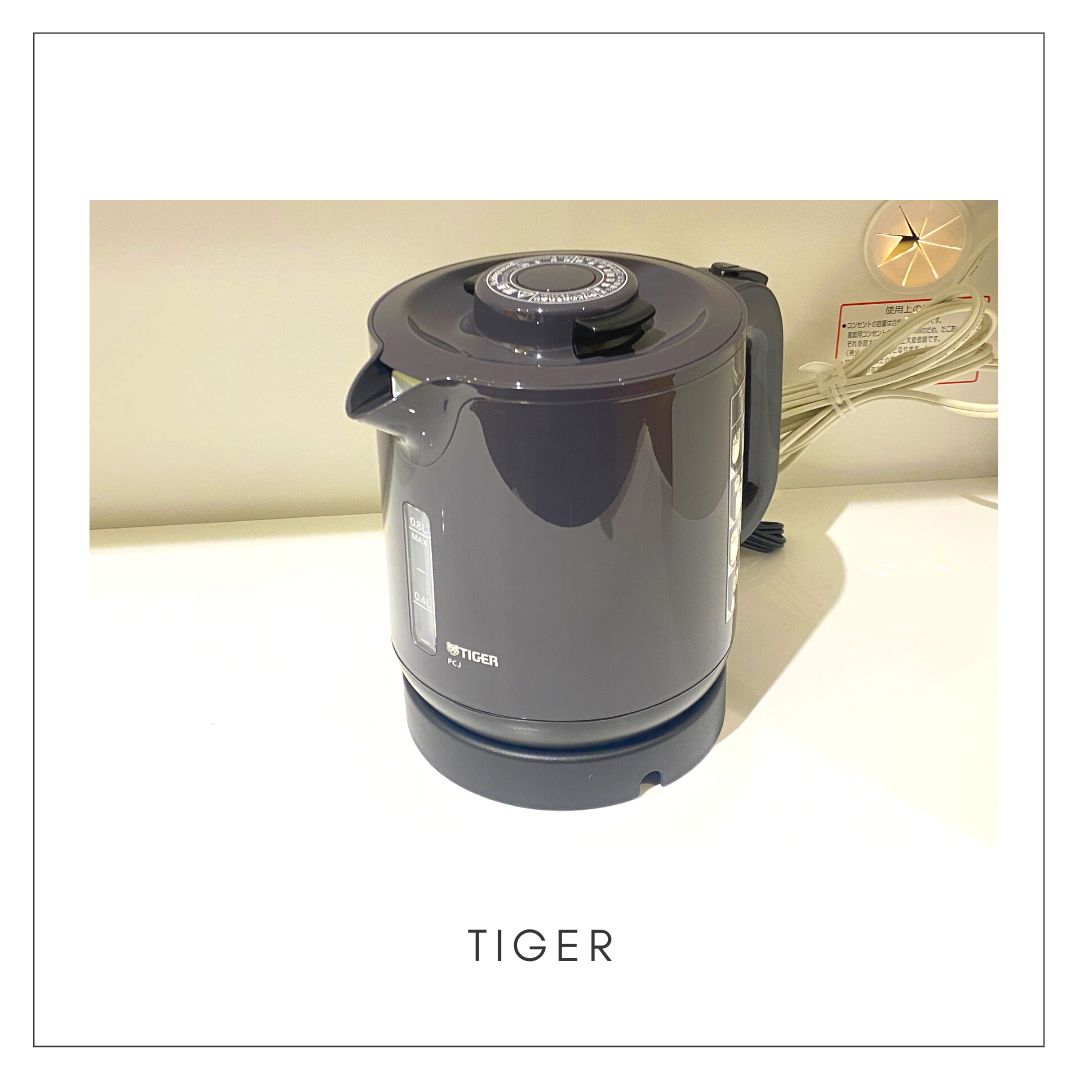 タイガー／TIGER／PCJ-H081／電気ケトル／蒸気レス／わく子／0.8L