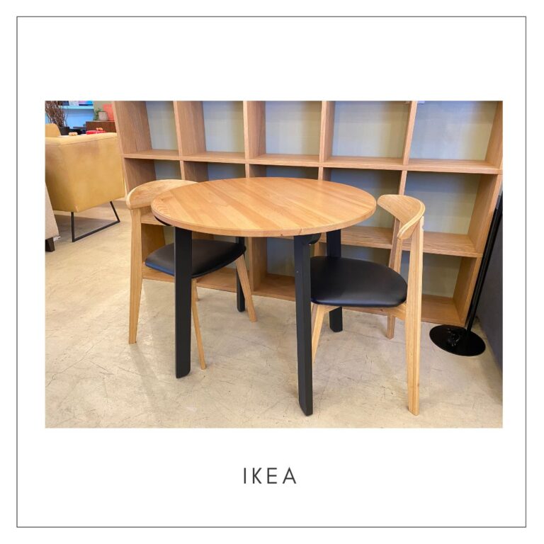 IKEA／イケア／ダイニングテーブルセット／丸テーブル | 宇都宮の
