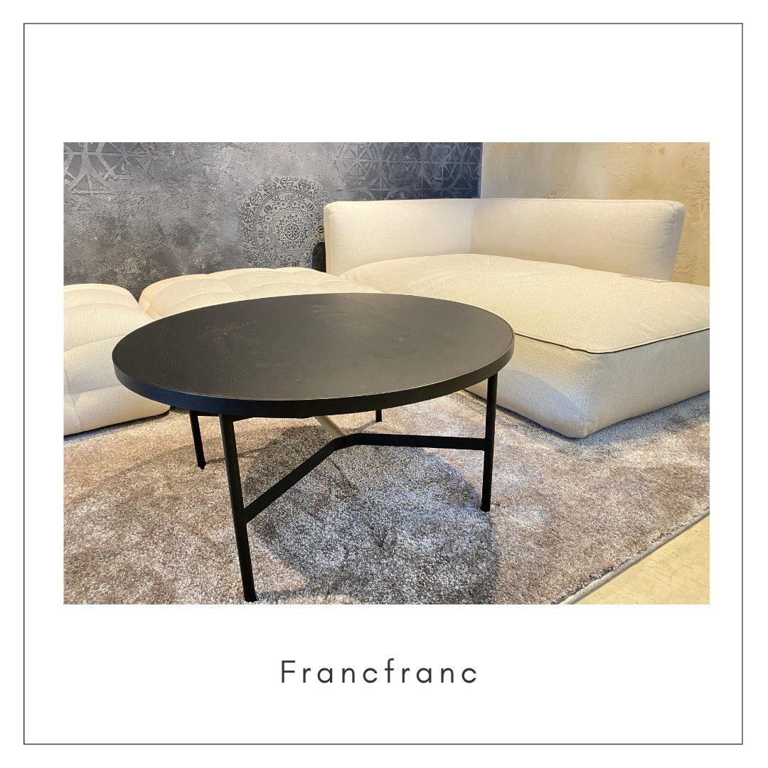 Francfranc／フランフラン／コーヒーテーブル／ラーモ／ブラック 